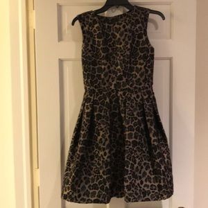 Taylor sz 2 cheetah print dress